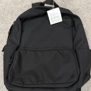 NWT Lululemon Classic Black Backpack